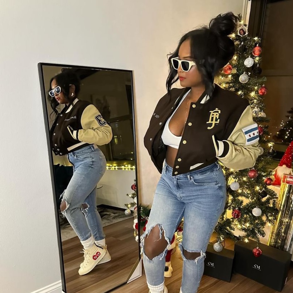 Limited Edition Cropped Varsity Jacket - image 5